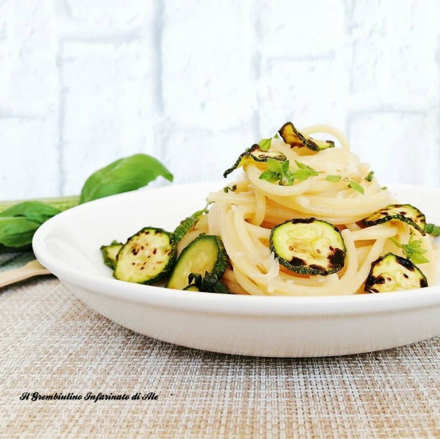 Spaghetti con le zucchine alla nerano