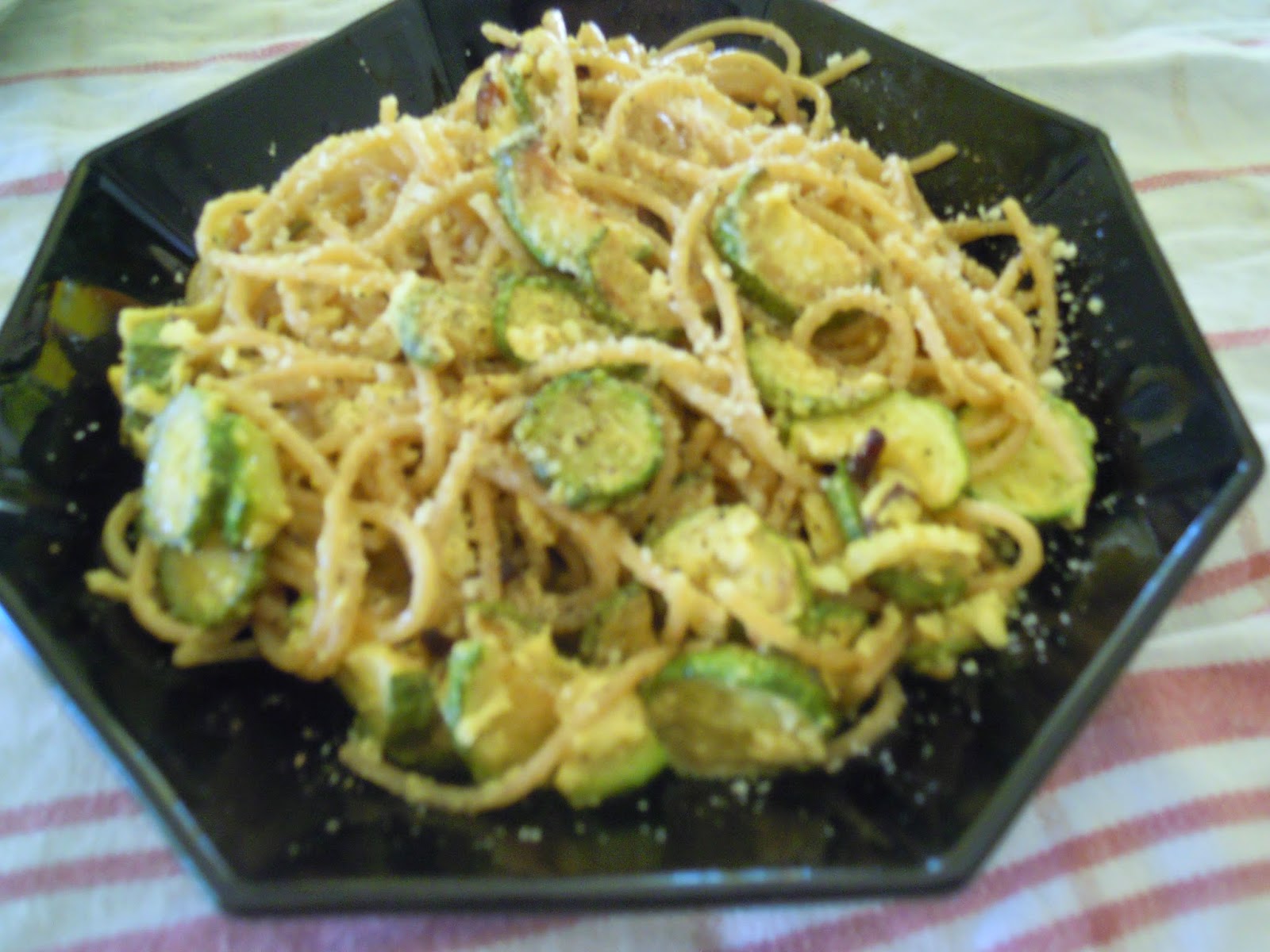 Spaghetti con zucchine a modo mio
