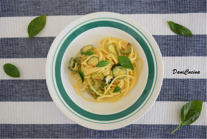 Spaghetti con zucchine alla nerano