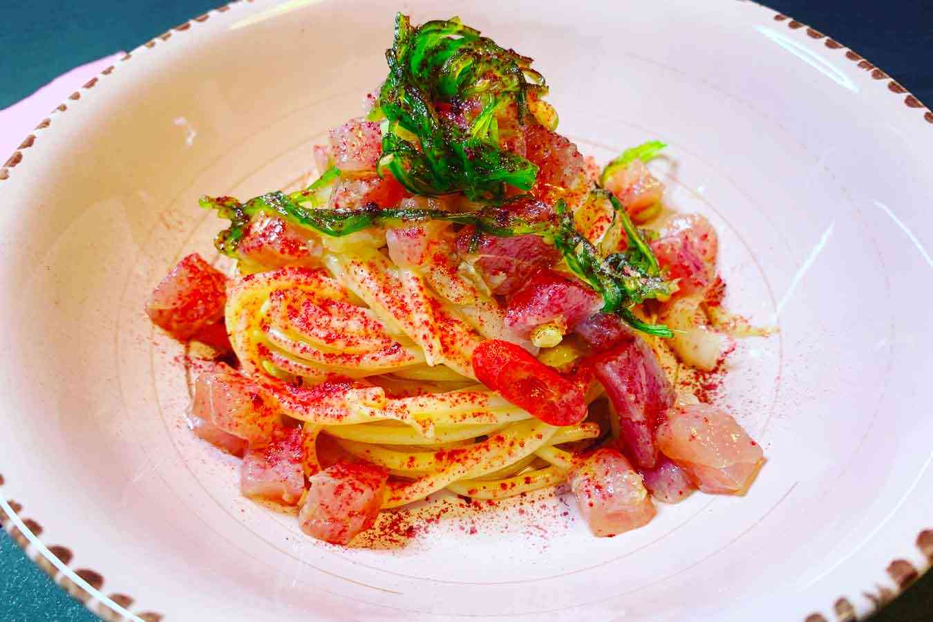 Spaghetti dal sentore orientale