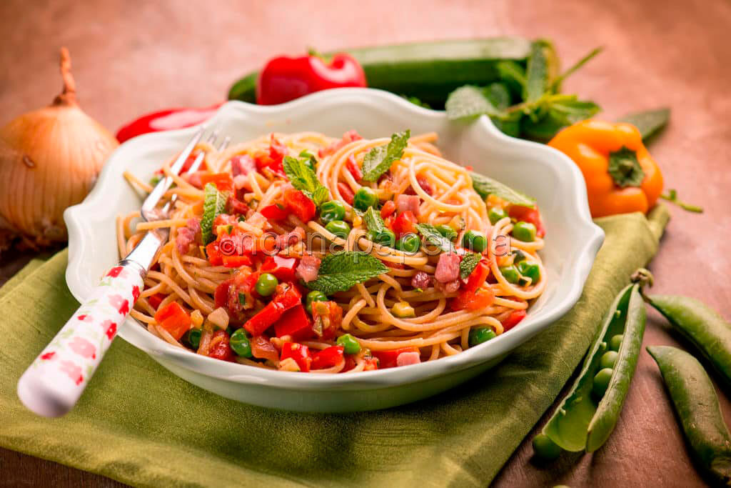 Spaghetti d’estate, per una pasta coloratissima!