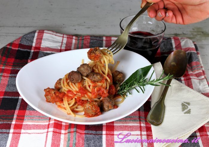 Spaghetti e polpette