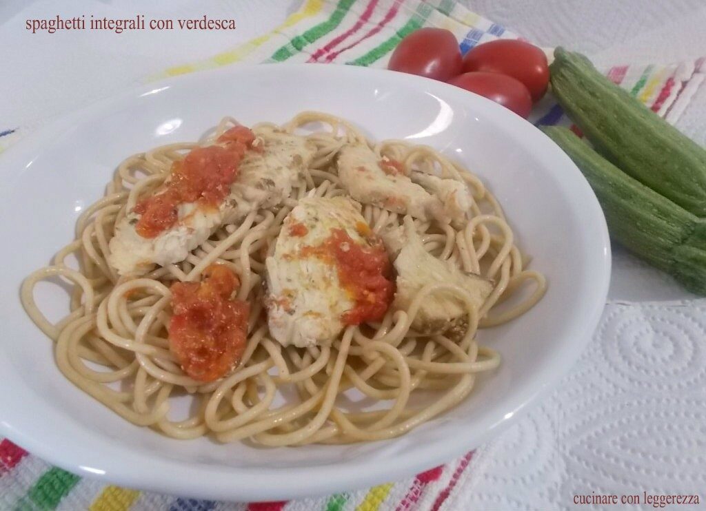 Spaghetti integrali con verdesca