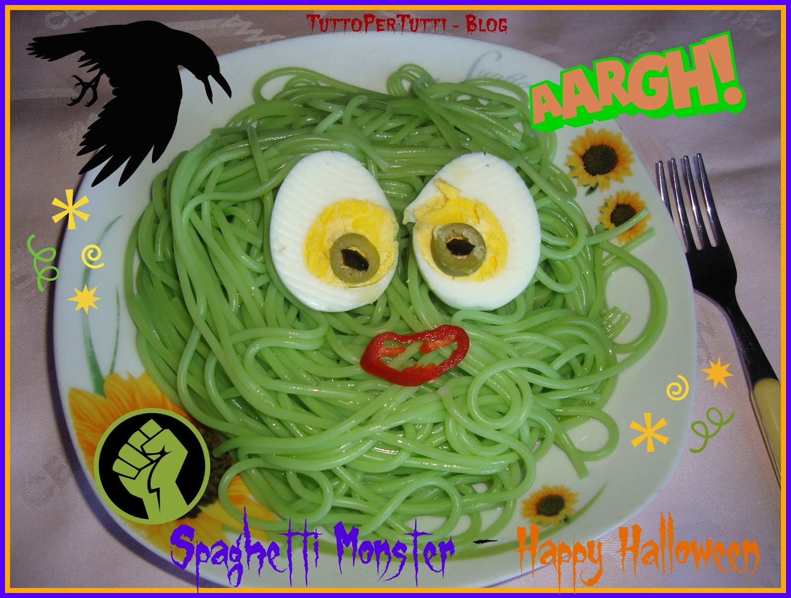 Spaghetti monster – speciale halloween!