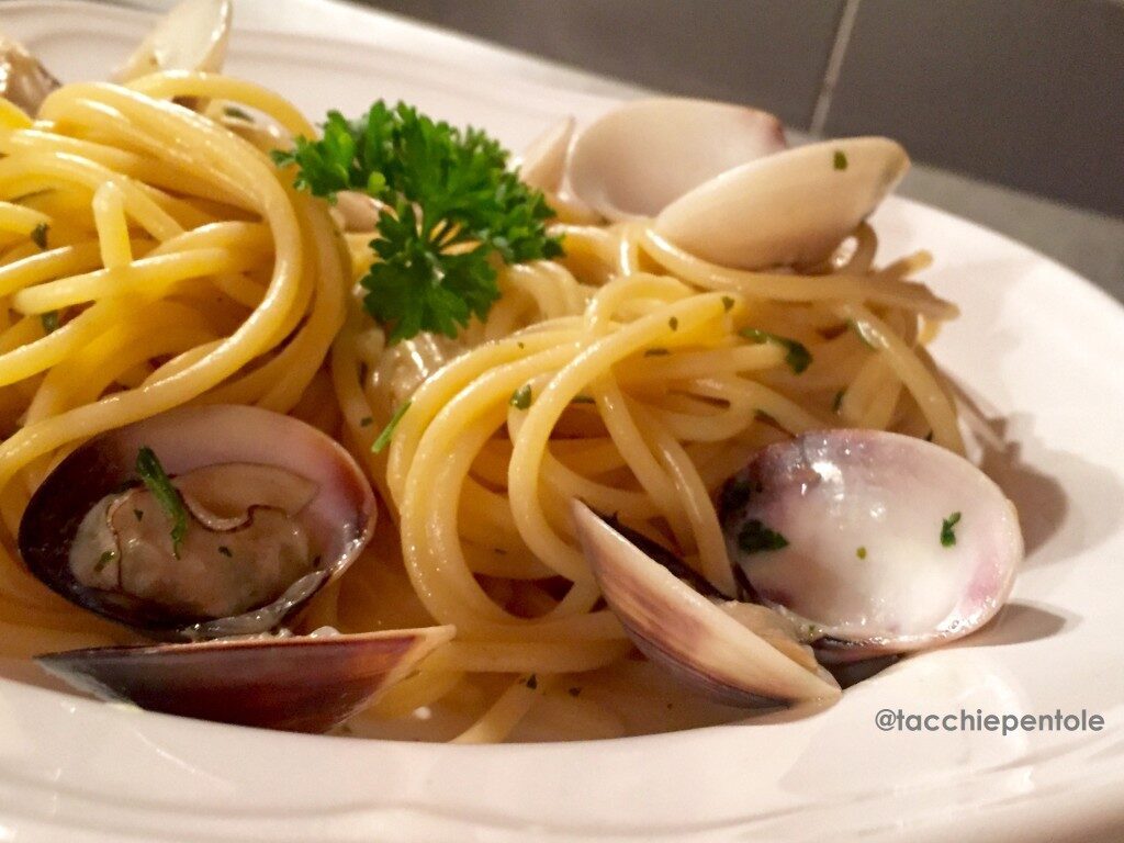 Spaghetti risottati alle vongole