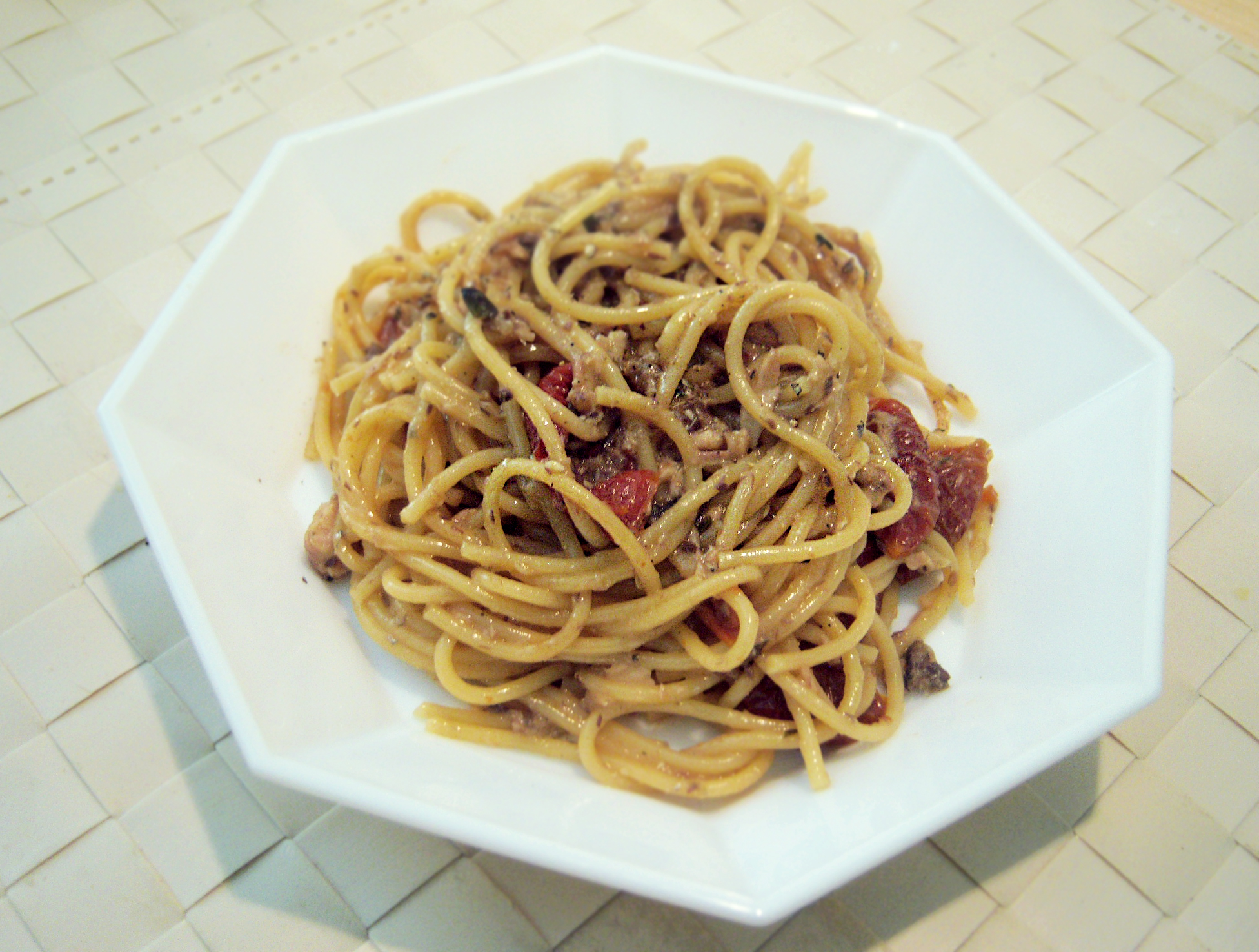 Spaghetti risottati con sardine