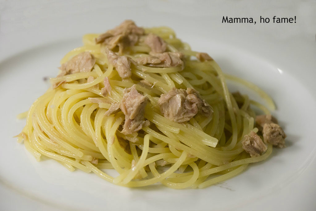 Spaghetti tonno e limone