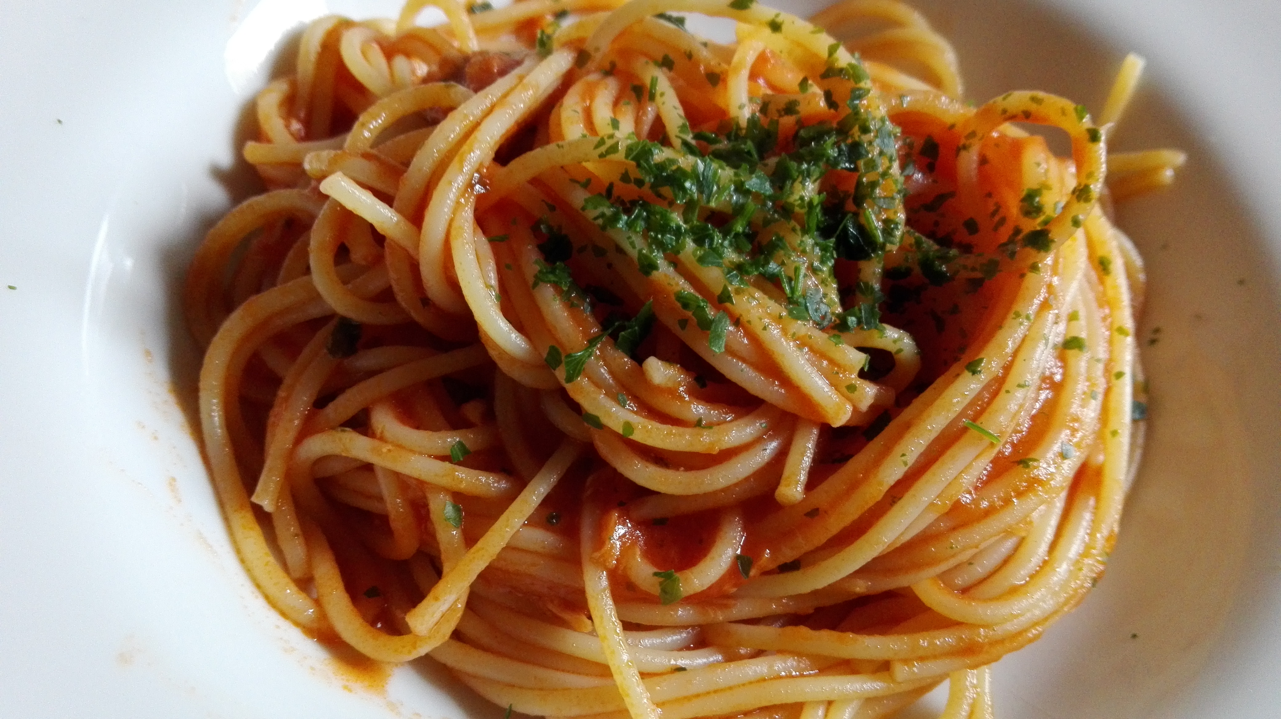 Spaghetti tonno e pomodoro