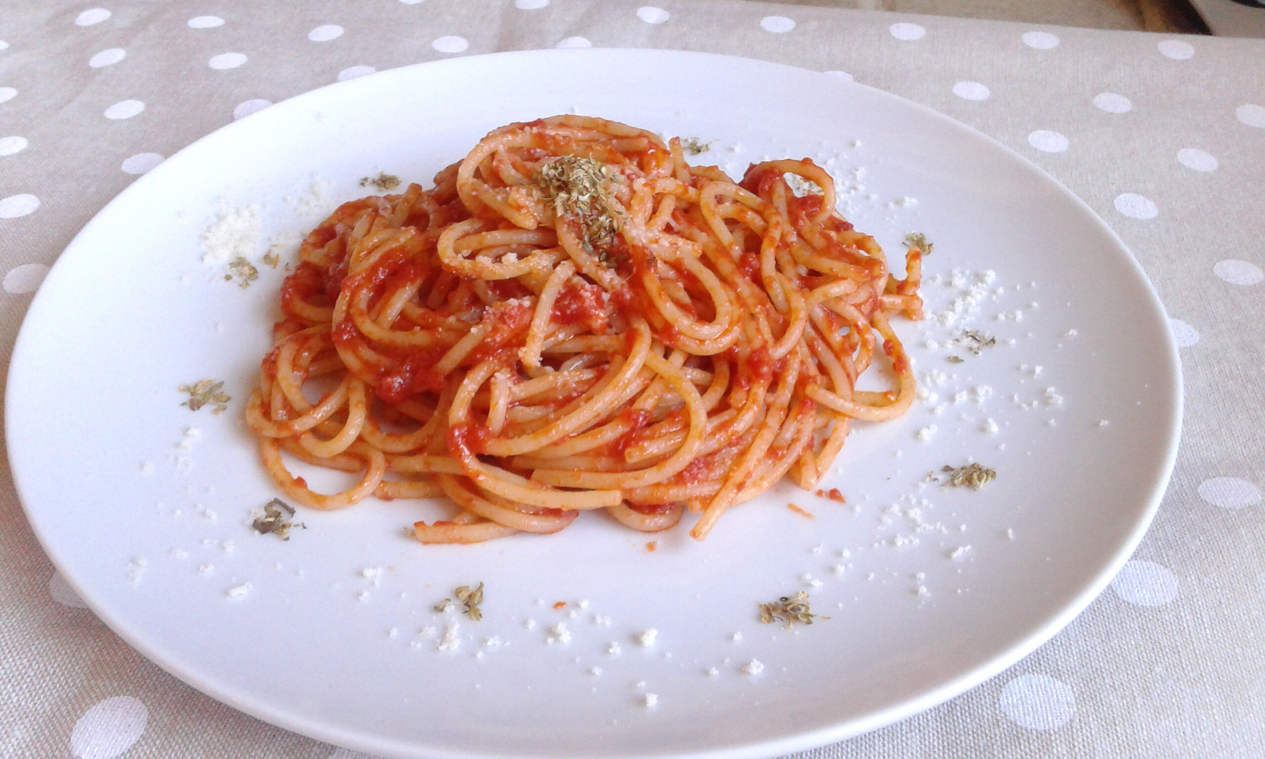 Spaghettini alla subacquea
