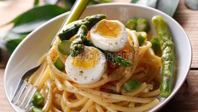 Spaghettoni “mimosa”