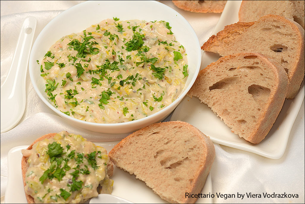 Spalmabile di fagioli cannellini e  za’atar