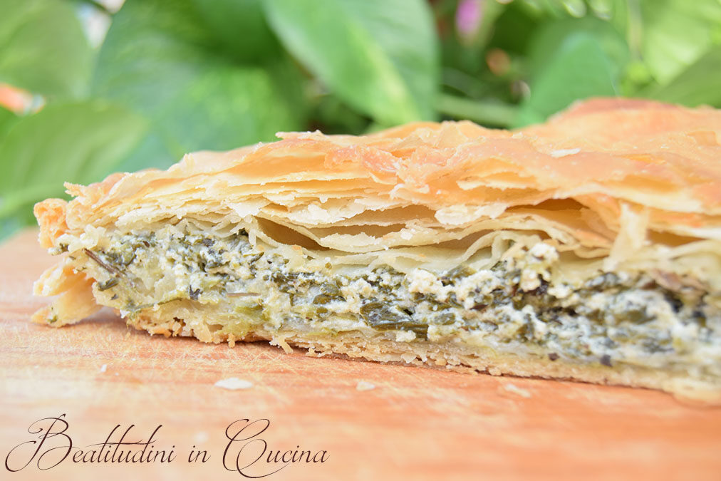 Spanakopita: pita con spinaci e feta