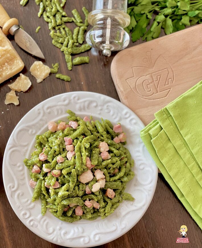 Spatzle alla gricia