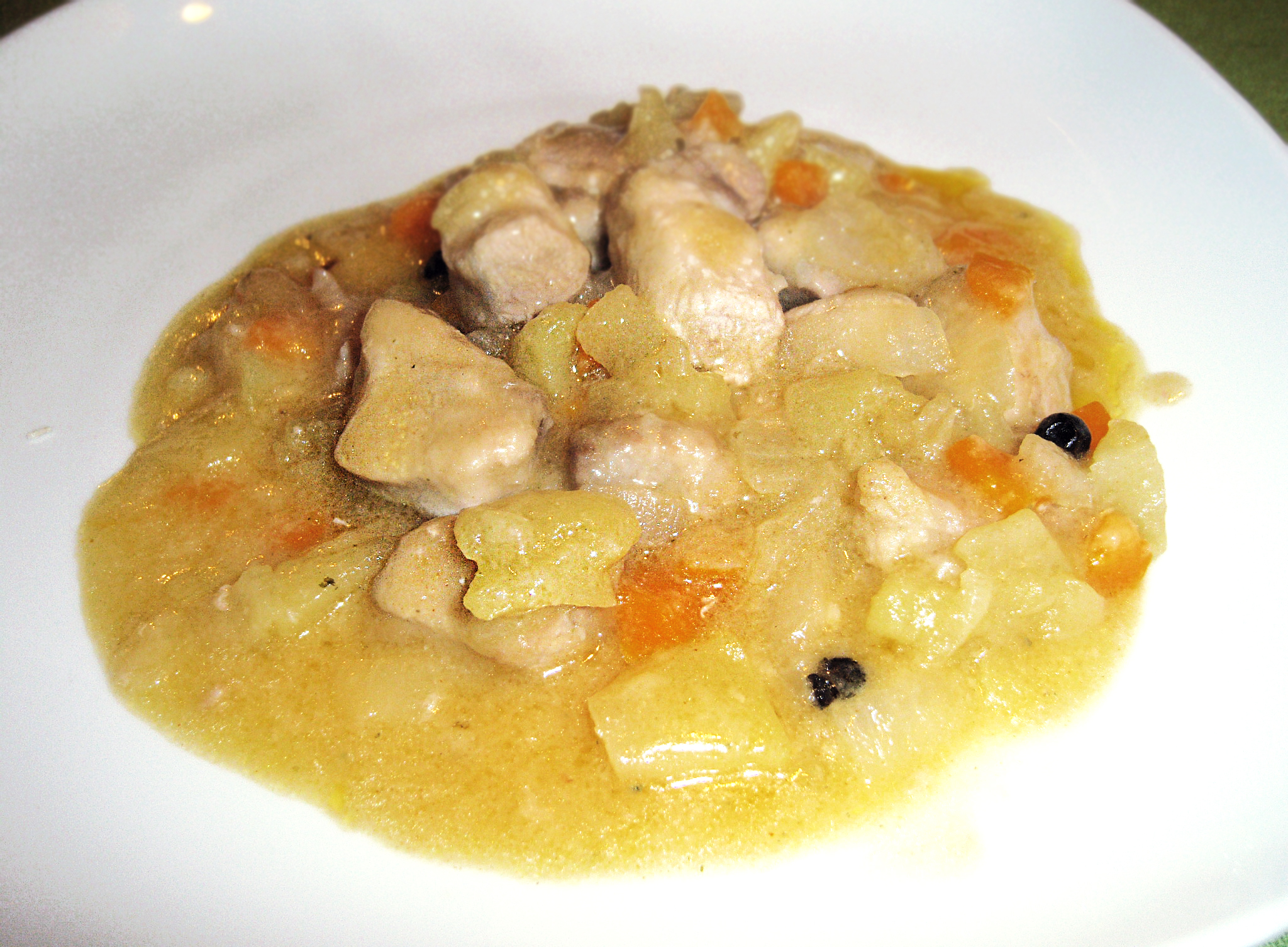 Spezzatino alle mele con birra