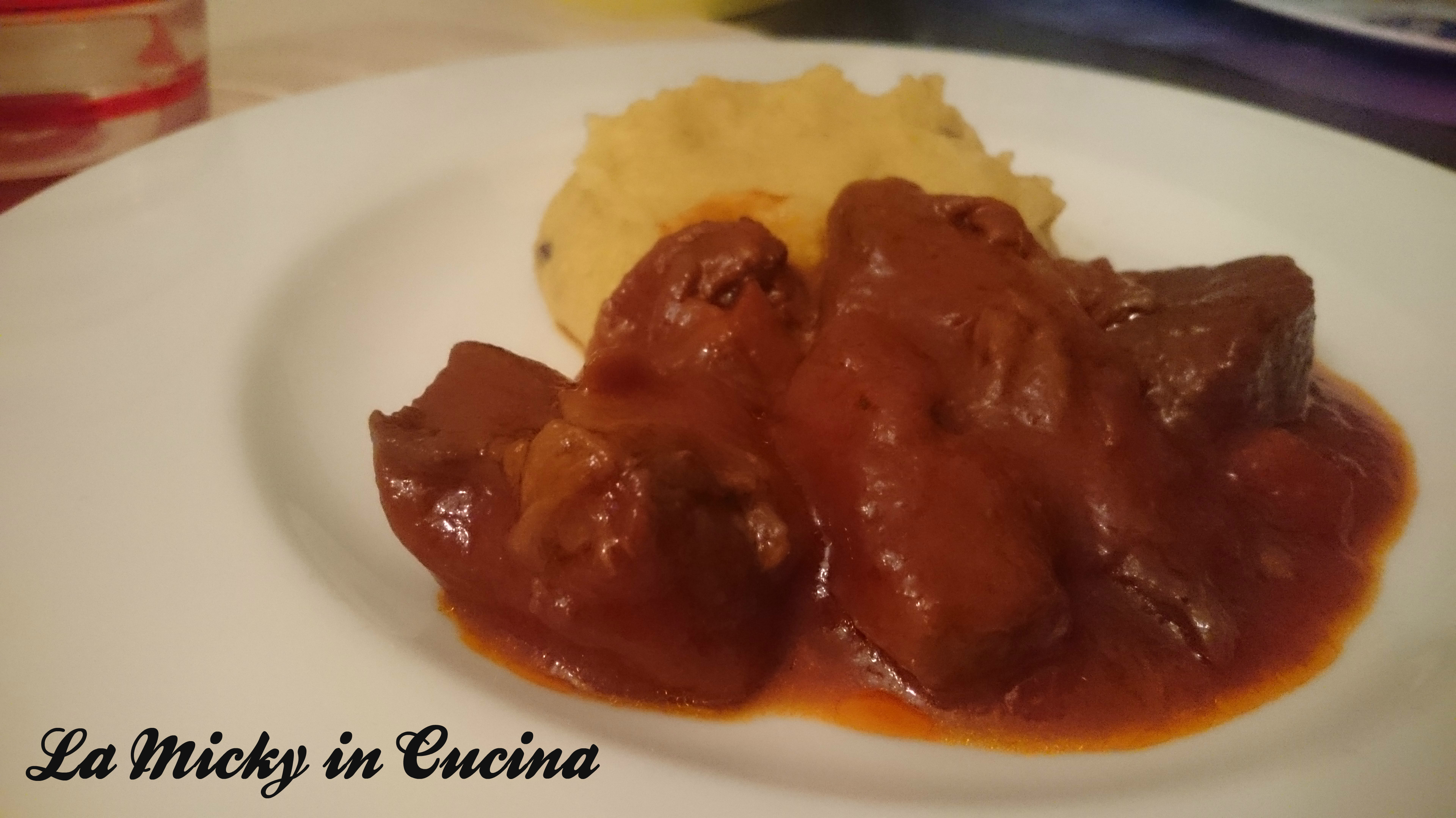 Spezzatino con funghi porcini