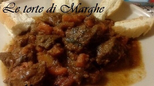 Spezzatino con guanciale di manzo…….
