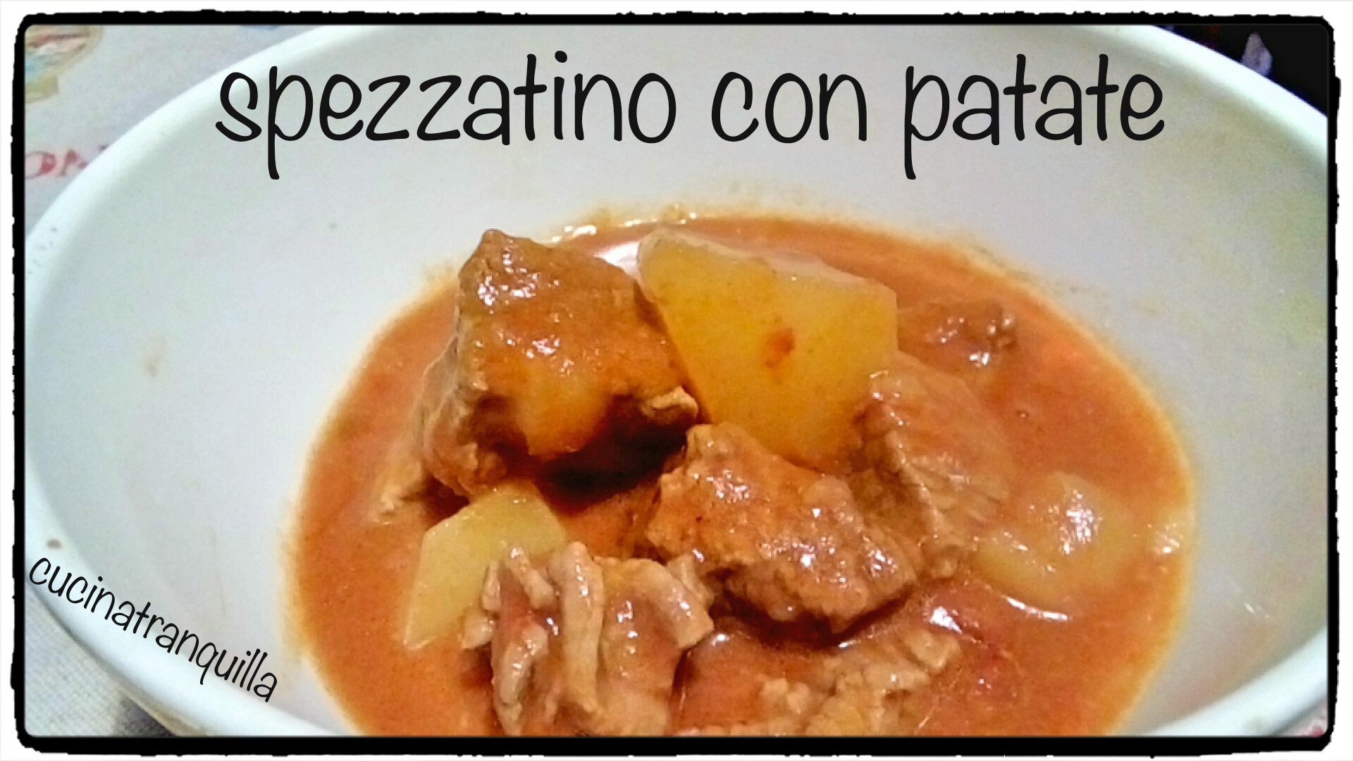 Spezzatino con patate