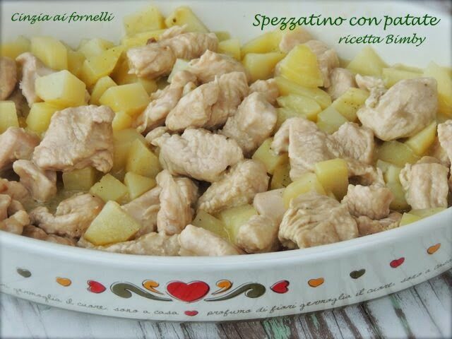 Spezzatino con patate, ricetta Bimby