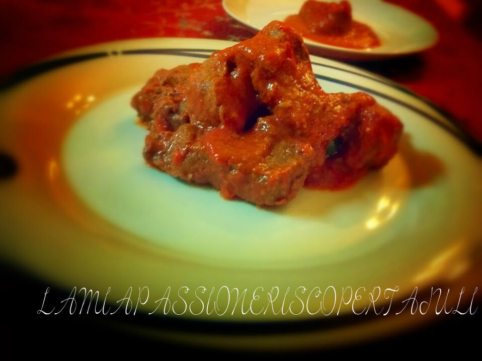 Spezzatino di manzo al sugo
