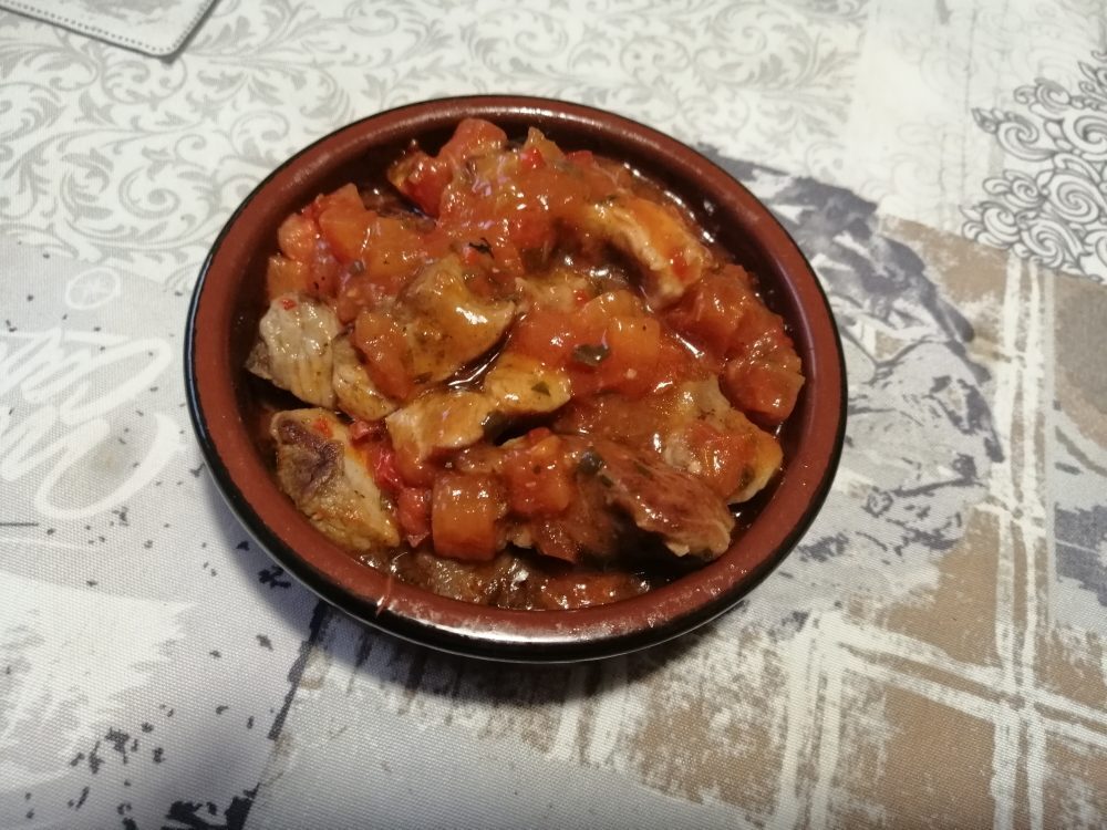 Spezzatino di manzo alla cacciatora