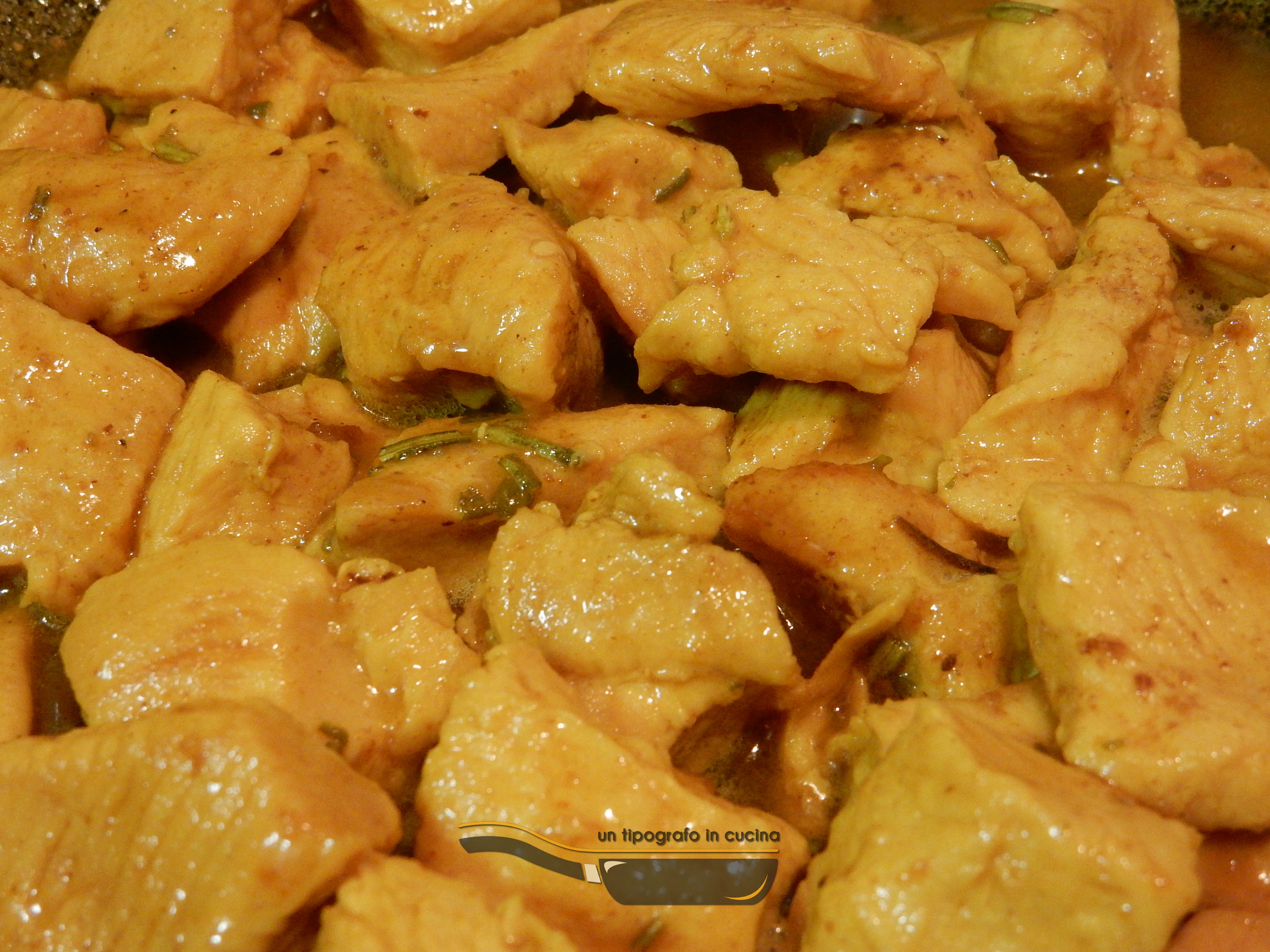 Spezzatino di pollo al curry…