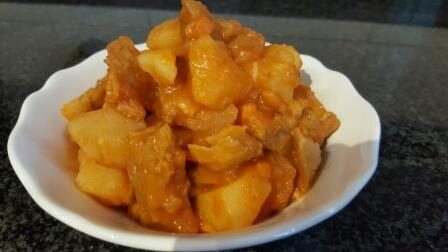 Spezzatino di seitan con patate