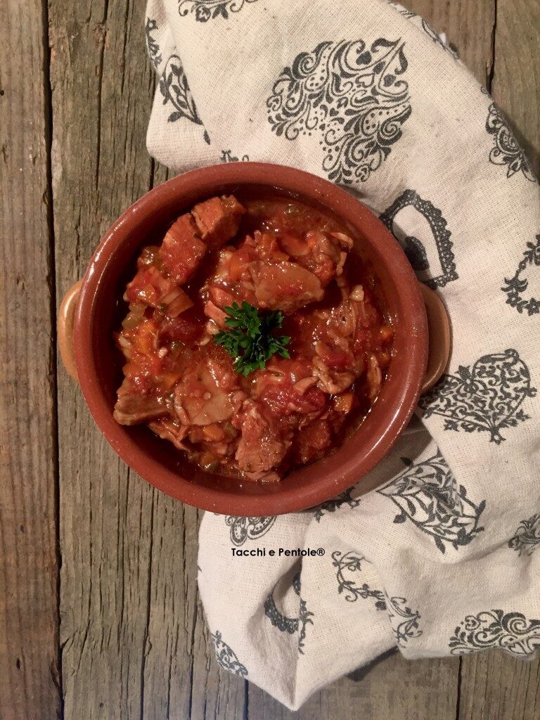 Spezzatino di vitello con funghi porcini