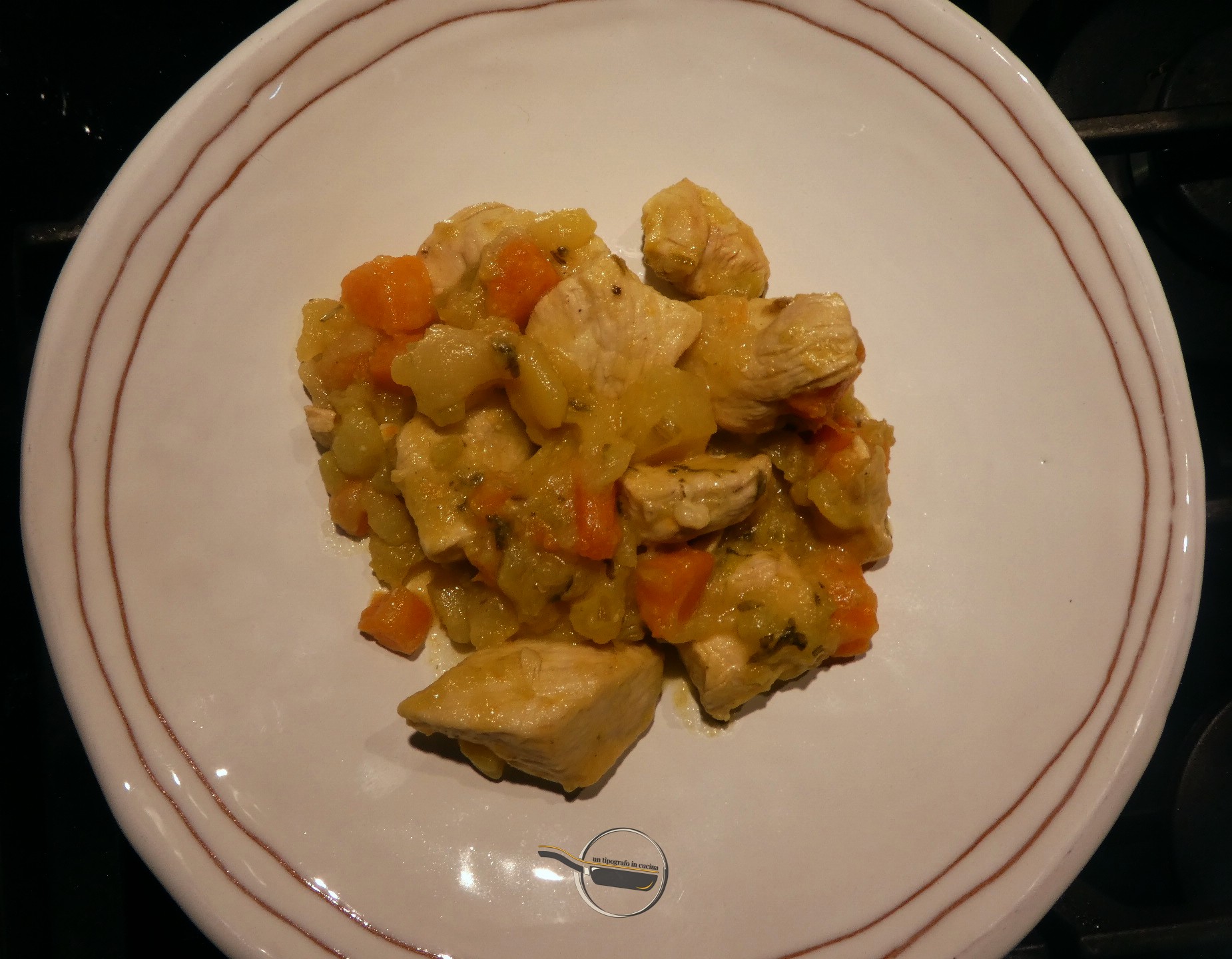 Spezzatino di vitello con verdure