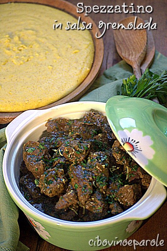 Spezzatino in salsa gremolada