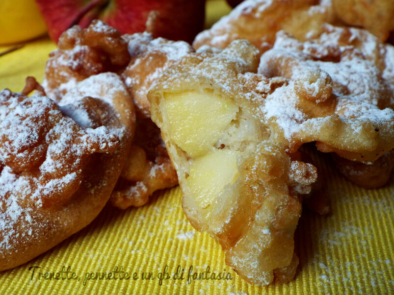 Spicchi di mela in fritella..ricetta facile