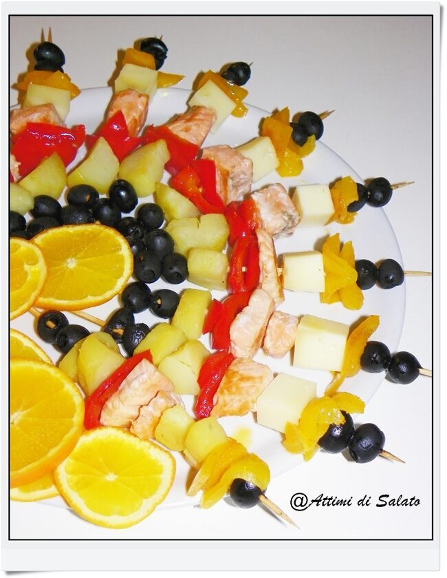 Spiedini arcobaleno