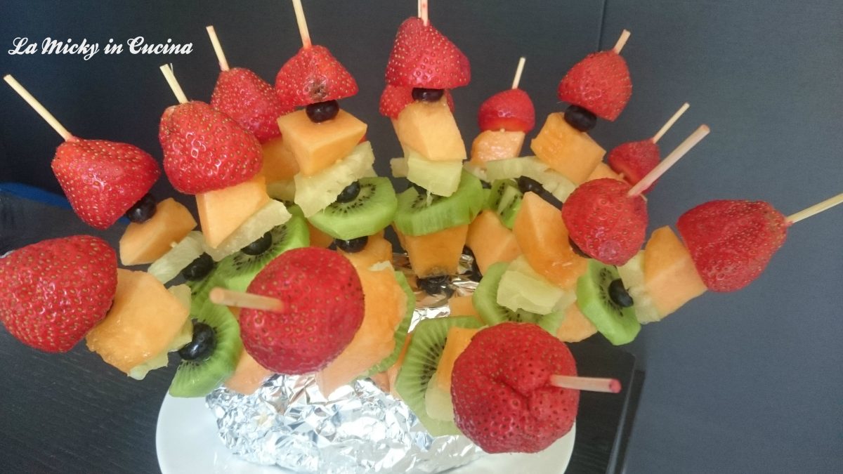 Spiedini di frutta