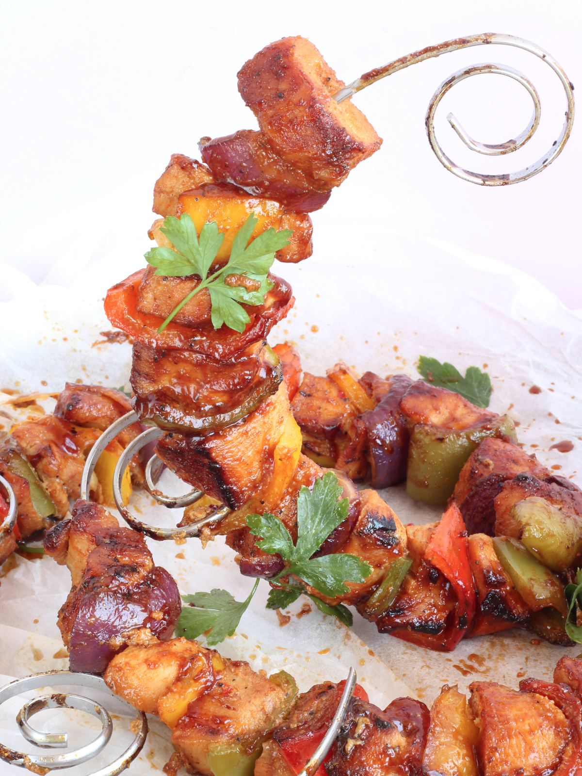 Spiedini di Pollo al Miele e Spezie
