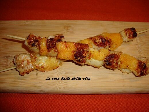 Spiedini di pollo