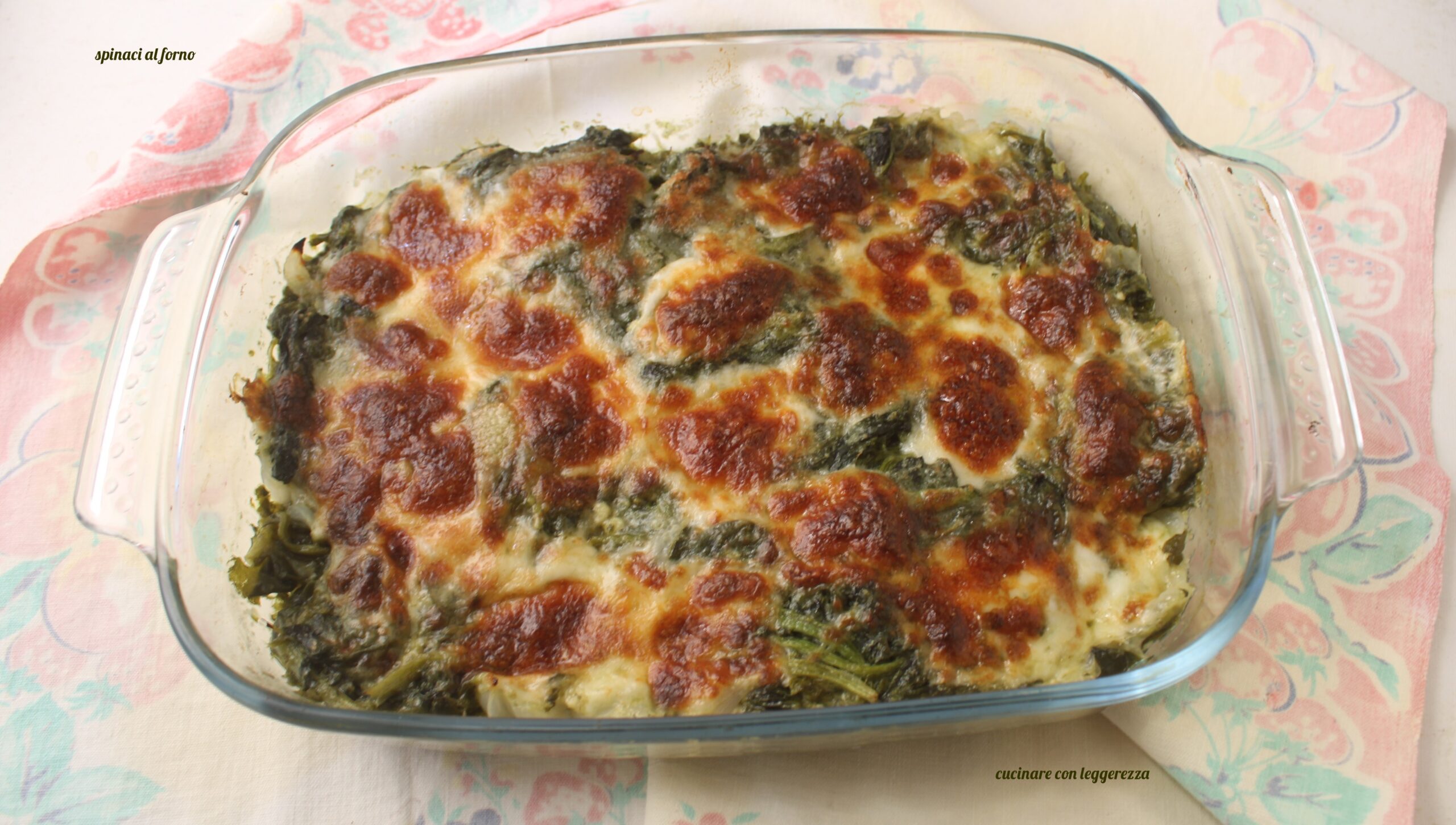 Spinaci al forno
