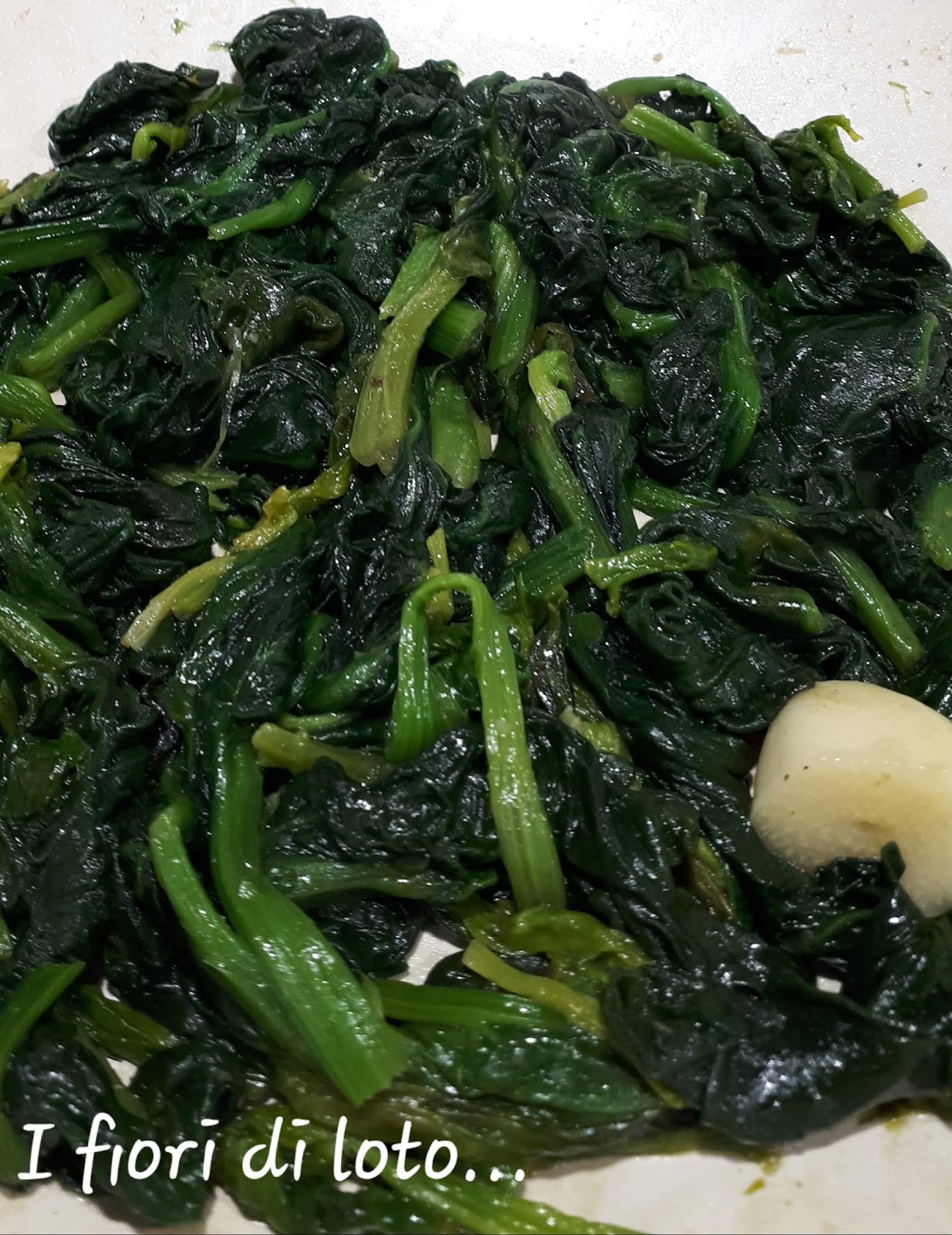 Spinaci in padella.