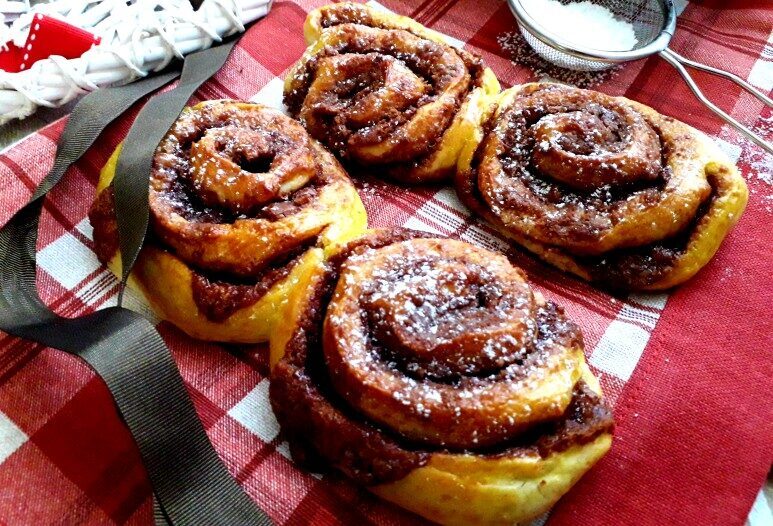 Spirali al cioccolato (chokladbullar)