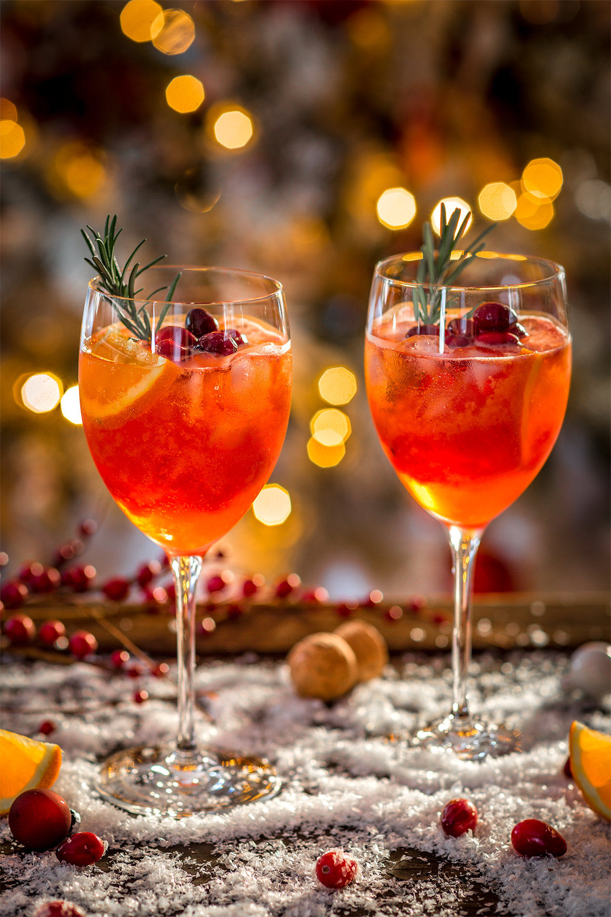 SPRITZ di NATALE ricetta | Winter HOLIDAY CHRISTMAS SPRITZER recipe