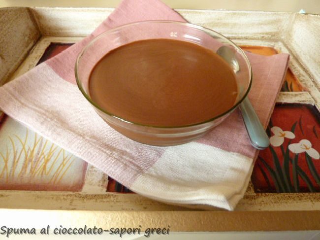Spuma al cioccolato