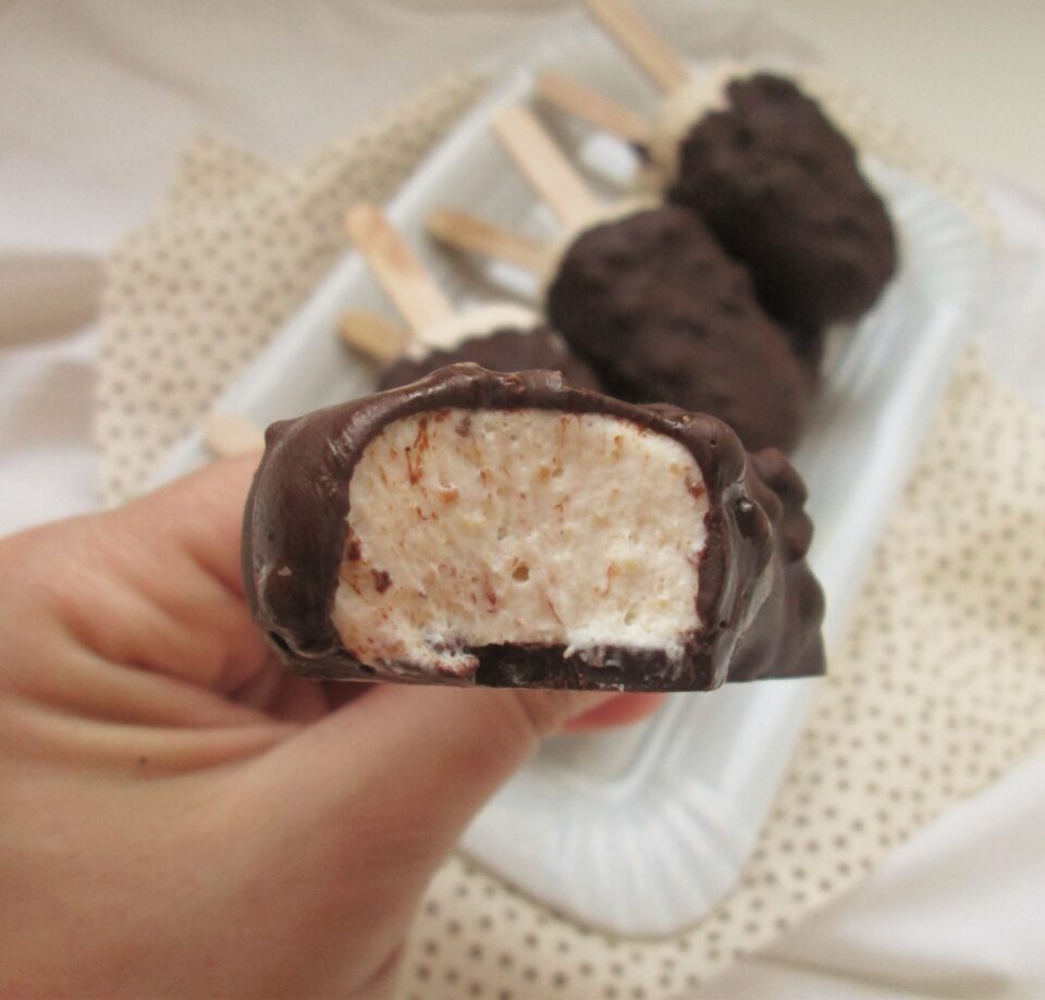 Stecchi gelato alla nocciola