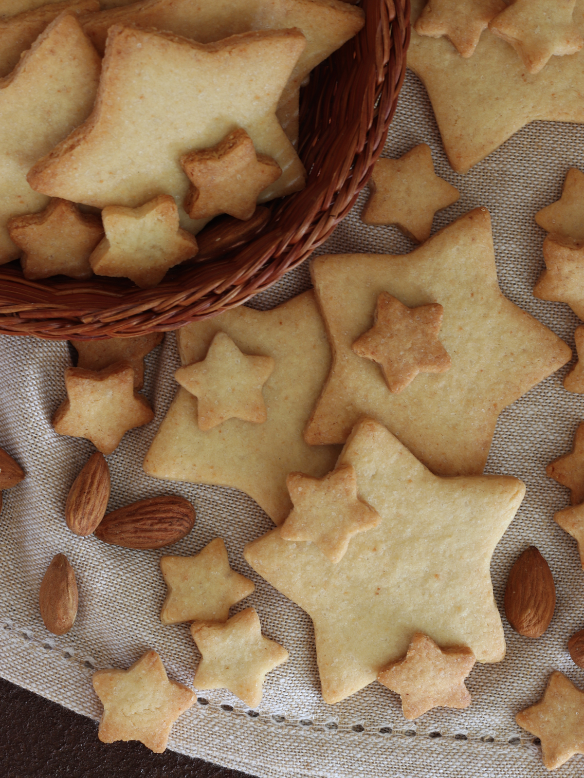 Stelline gluten free alle mandorle