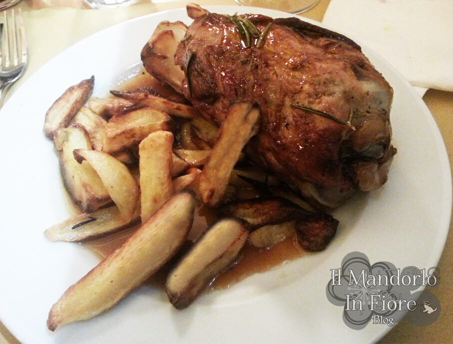 Stinco al forno con patate