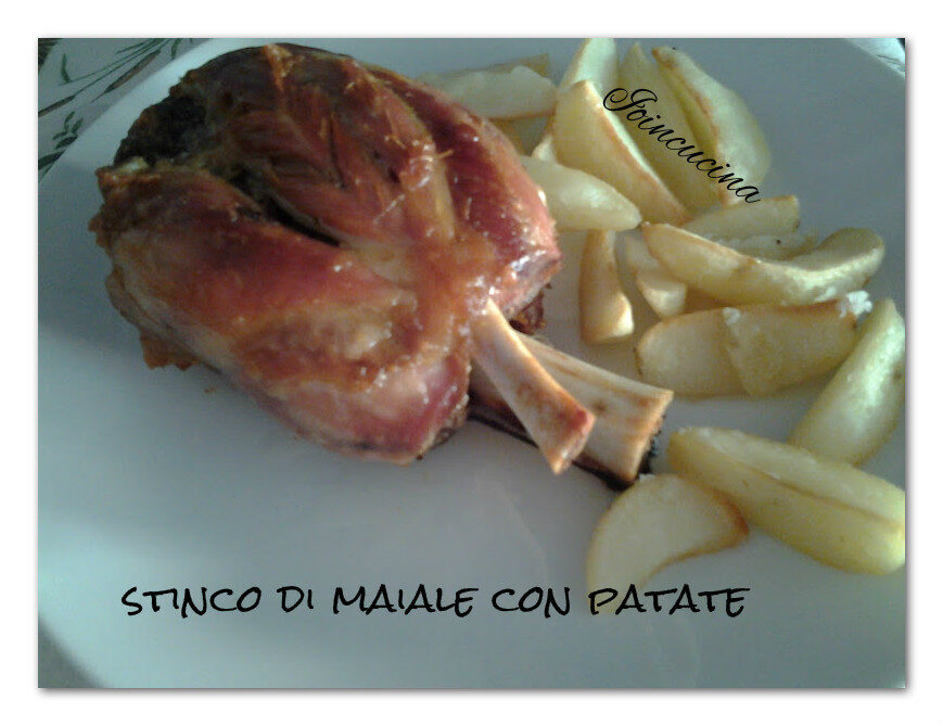 Stinco di maiale al forno