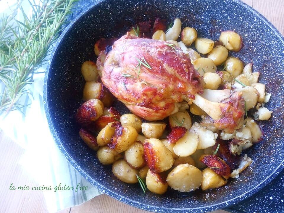 Stinco di maiale al forno