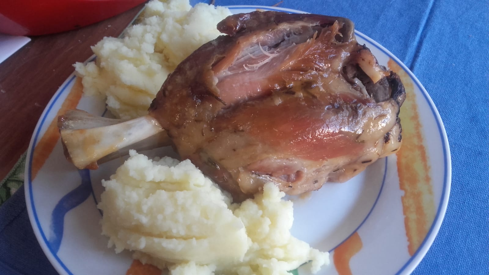 Stinco di maiale al forno