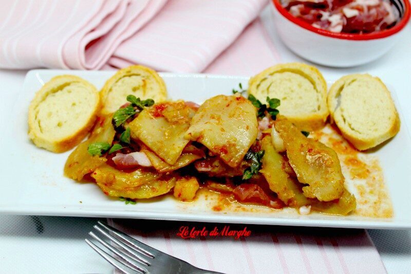 Stoccafisso alla contadina saporito e gustoso