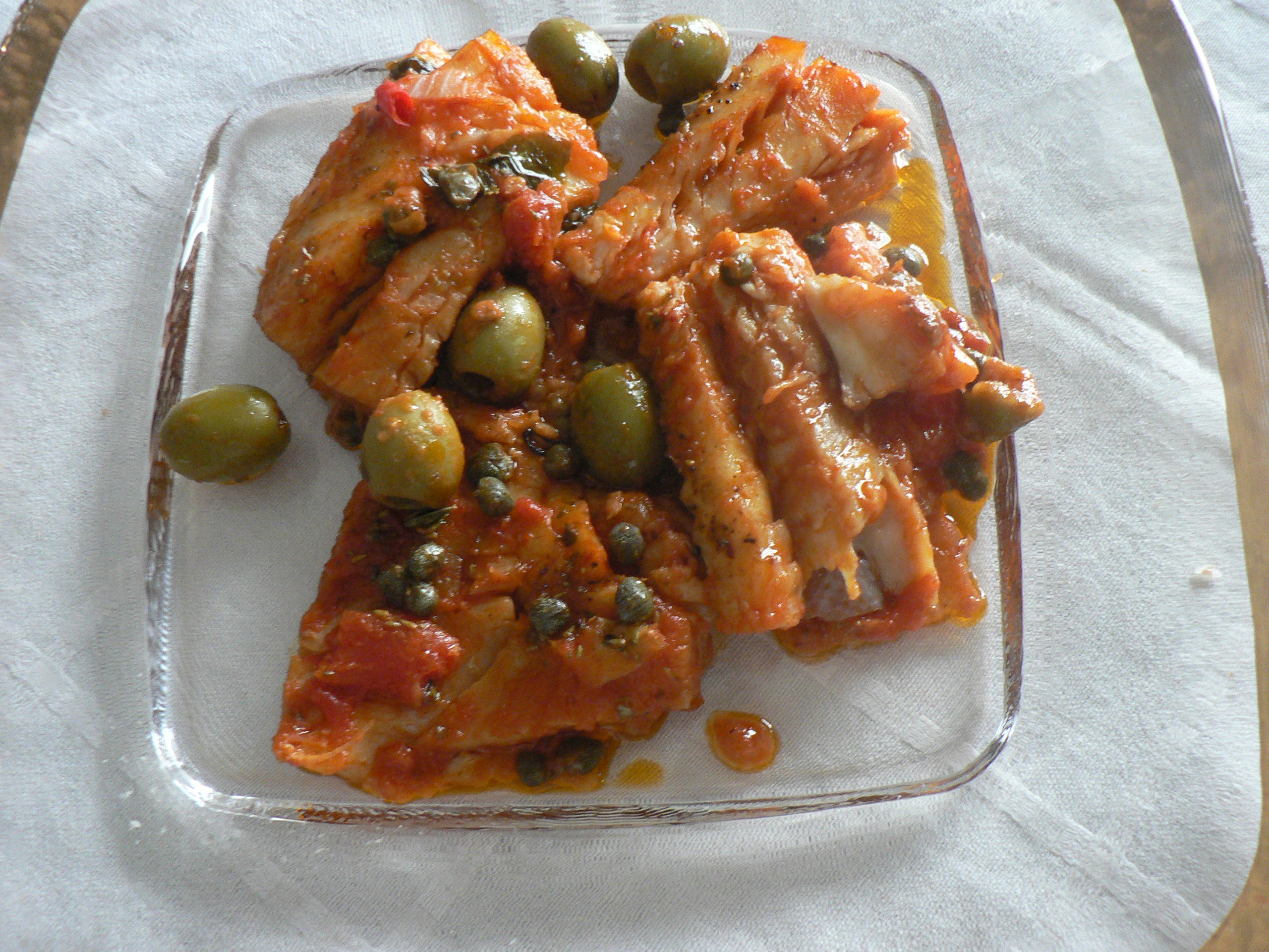 Stocco con olive e capperi-ricetta secondo | noi due in cucina