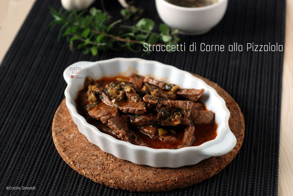 Straccetti di carne alla pizzaiola
