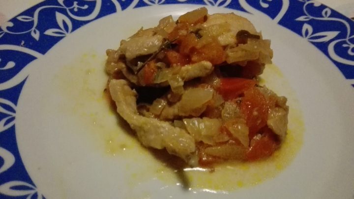 Straccetti di maiale alla pizzaiola
