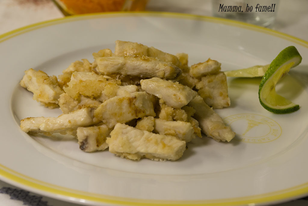 Straccetti di pollo al limone – ricetta veloce